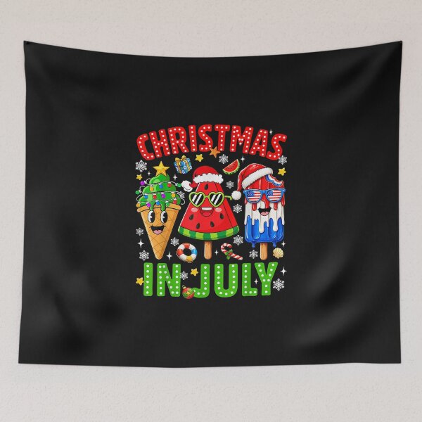 Item preview, Christmas in July Ice Pops Watermelon Xmas Santa Hat Kids designed and sold by bandom557.