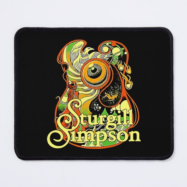 Item preview, sturgill simpson psychedelic eye skeleton designed and sold by CaseyJones1.