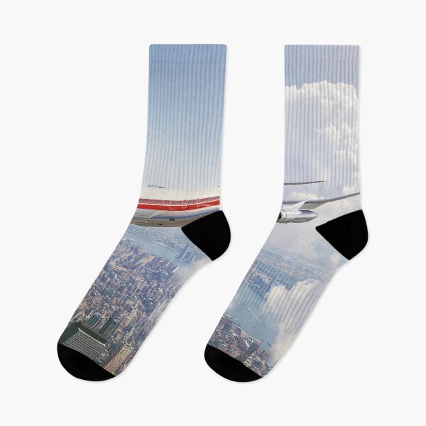 Item preview, TWA Boeing 707 Manhattan Skies Aviation Illustration designed and sold by Skyframe Aviation.