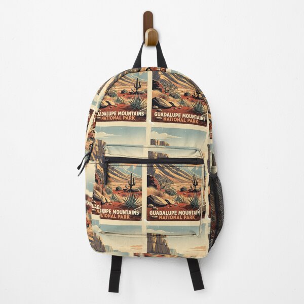 Item preview, Guadalupe Mountains National Park Vintage Travel Art designed and sold by Teelogic.
