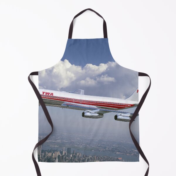Item preview, TWA Boeing 707 Wings Over New York Aviation Illustration designed and sold by Skyframe Aviation.