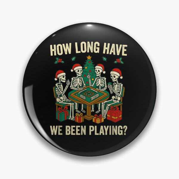 Item preview, Christmas Vibes Mahjong Lover How Long Have We Been Playing designed and sold by huyongton.