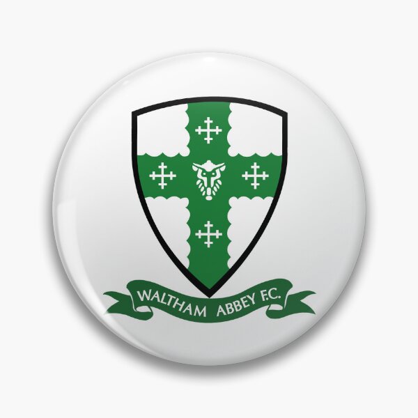 Item preview, Waltham Abbey FC Green Shield Crest designed and sold by ebeling.