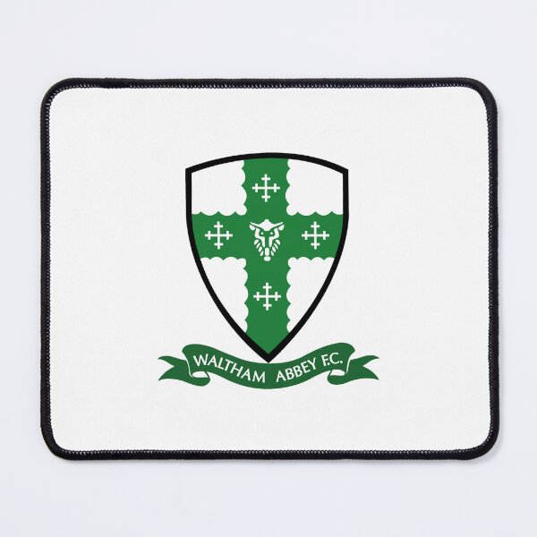 Item preview, Waltham Abbey FC Green Shield Crest designed and sold by ebeling.