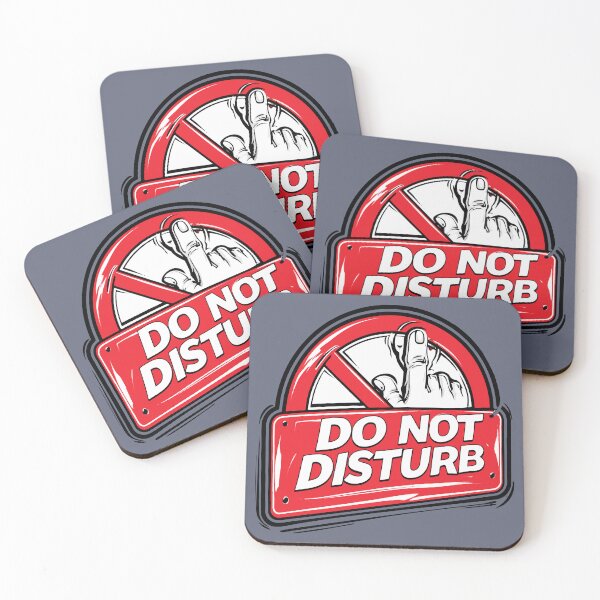 Item preview, Do Not Disturb No Knocking Design designed and sold by RichardRags.