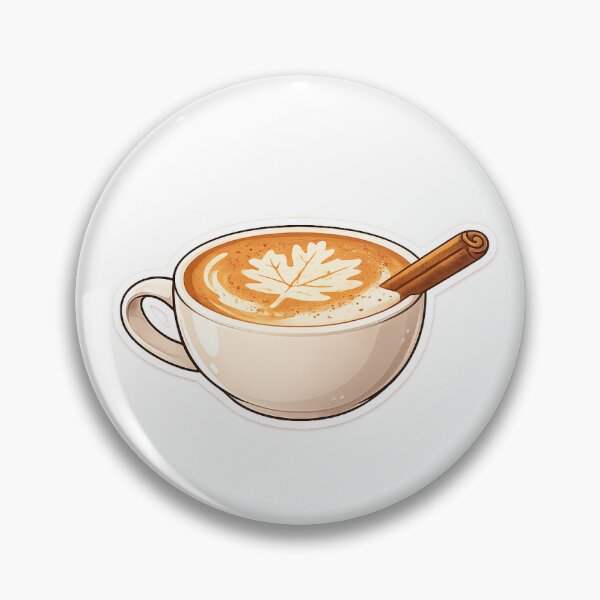Item preview, Pumpkin Spice Latte Sticker | Cozy Fall Coffee Aesthetic | Autumn Drink designed and sold by PawsAndpetalstudio.