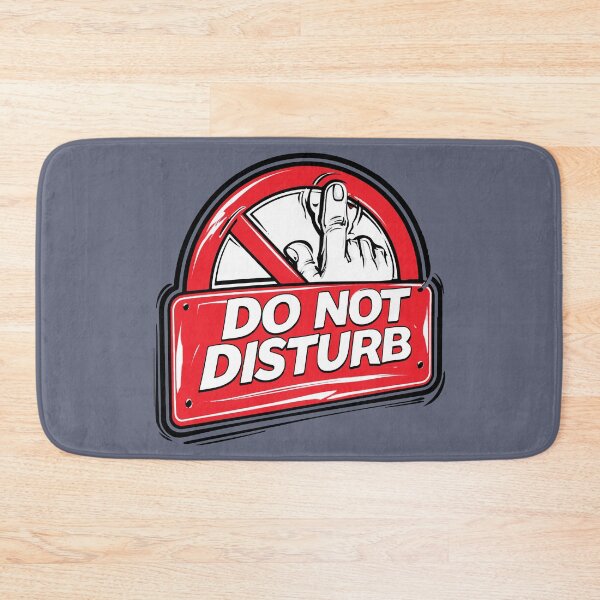 Item preview, Do Not Disturb No Knocking Design designed and sold by RichardRags.