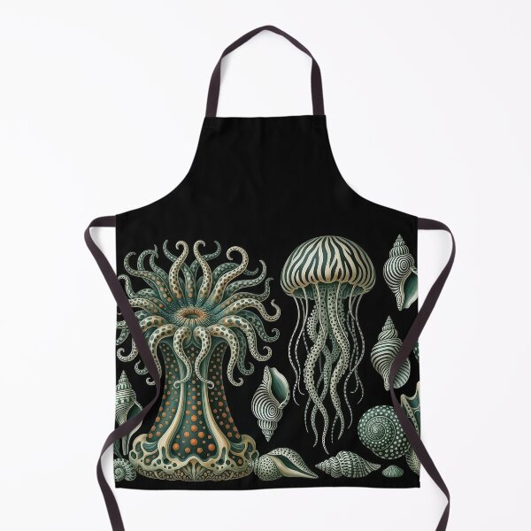 Item preview, Ernst Haeckel Sea Anemone & Shells designed and sold by andreisky.