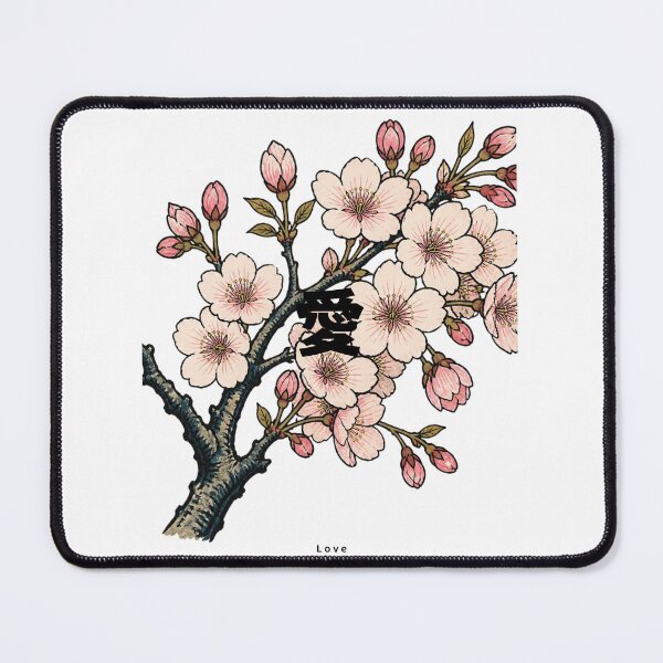 Item preview, Ai - Love | Ukiyo-e Sakura | Japanese Design designed and sold by JapanMemoir.
