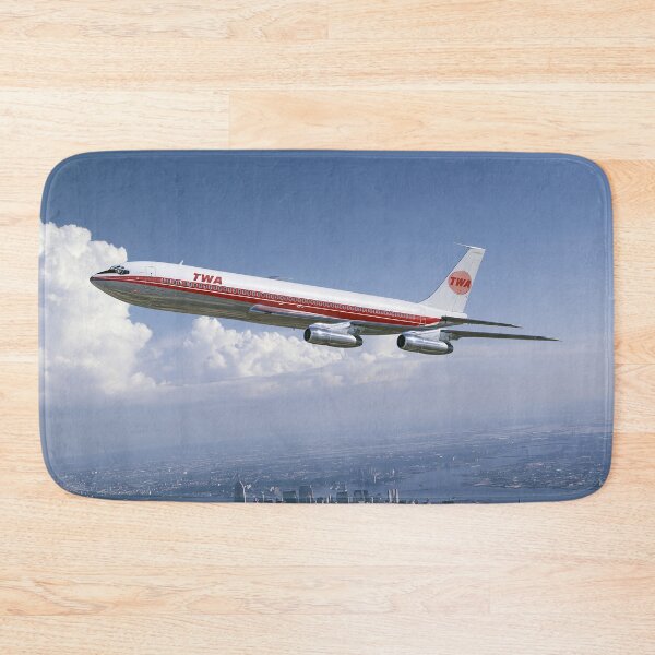Item preview, TWA Boeing 707 Empire State Aviation Illustration designed and sold by Skyframe Aviation.