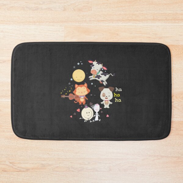 Item preview, Hey Diddle Diddle Nursery Rhyme Inspired Cute Cat and Moon Illustration designed and sold by DreamArtstore.
