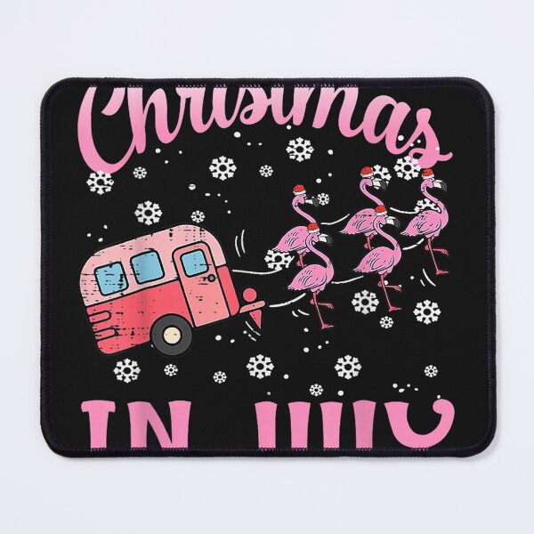 Item preview, Pink Flamingo in Santa Hat Christmas in July Men Women designed and sold by bandom557.