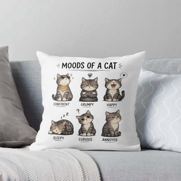 Item preview, Moods Of A Cat designed and sold by mennayasser7.
