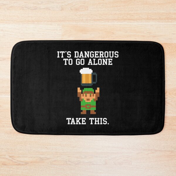 Item preview, Dangerous To Go Alone Take Beer Pixel Art designed and sold by SRIAHREGALADO.
