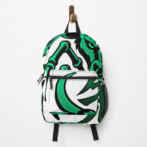 Item preview, Ushi-Oni Japanese Yokai Art – Jade Green Oni Kanji Design designed and sold by Handcan.