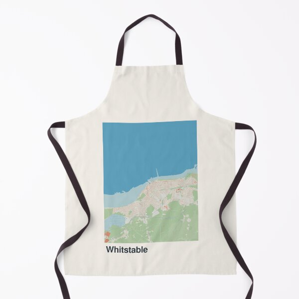 Item preview, Whitstable Minimalistic Map Art designed and sold by MapsNerd.