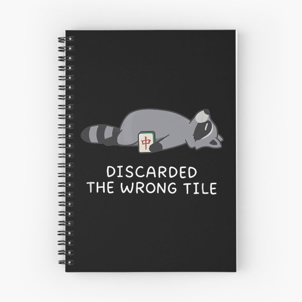 Item preview, Discarded The Wrong Tile Mahjong Raccoon designed and sold by huyongton.