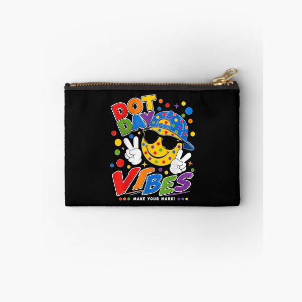 Item preview, Funny Dot Day Vibes Smile Face Colorful Polka Dot designed and sold by GalenoHenley.