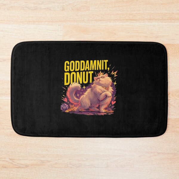 Item preview, Funny Cat Crown D20 Donut Gaming  designed and sold by burmside48.