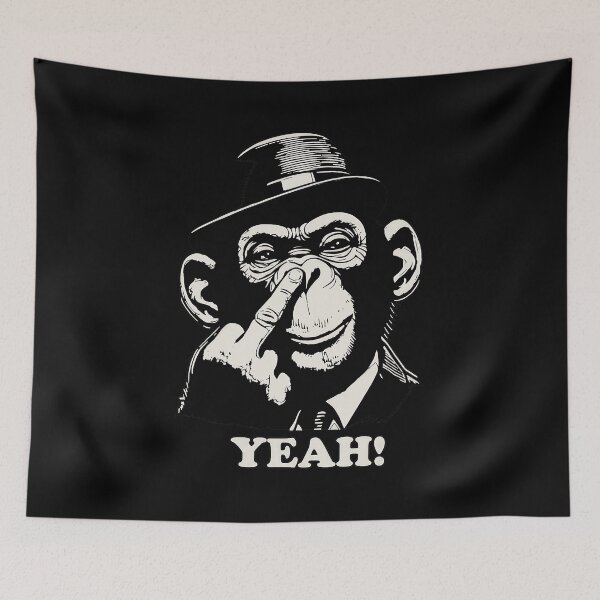 Item preview, Funny Monkey Nose Picking Vintage  designed and sold by honistratton.