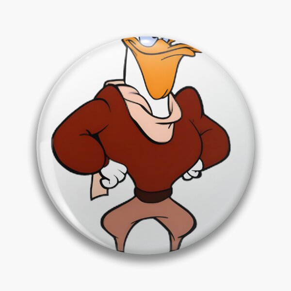 Item preview, Retro Cartoon Character Inspired by Launchpad McQuack - Classic Aviator Duck Design designed and sold by boobdoctor.