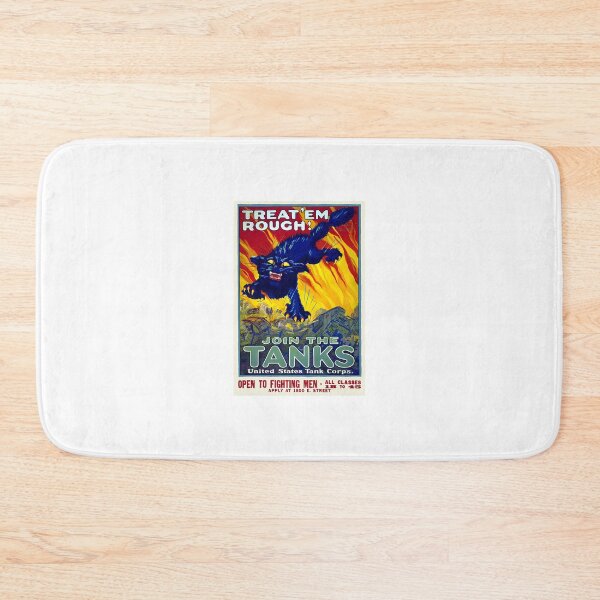 Item preview,  Treat'Em Rough - Join The Tanks designed and sold by PatrickRath.