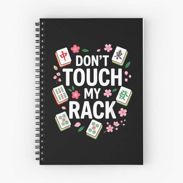 Item preview, Don’T Touch My Rack Mahjong Game Night designed and sold by huyongton.