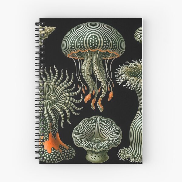 Item preview, Ernst Haeckel Sea Anemones & Spirals designed and sold by andreisky.