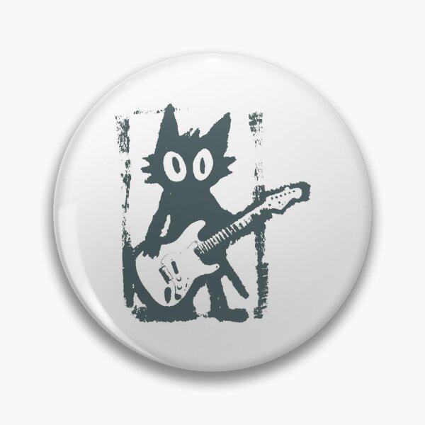Item preview, Rock Star Cat - Rock and Roll Cat - Cat Guitar designed and sold by Ibrahimott.