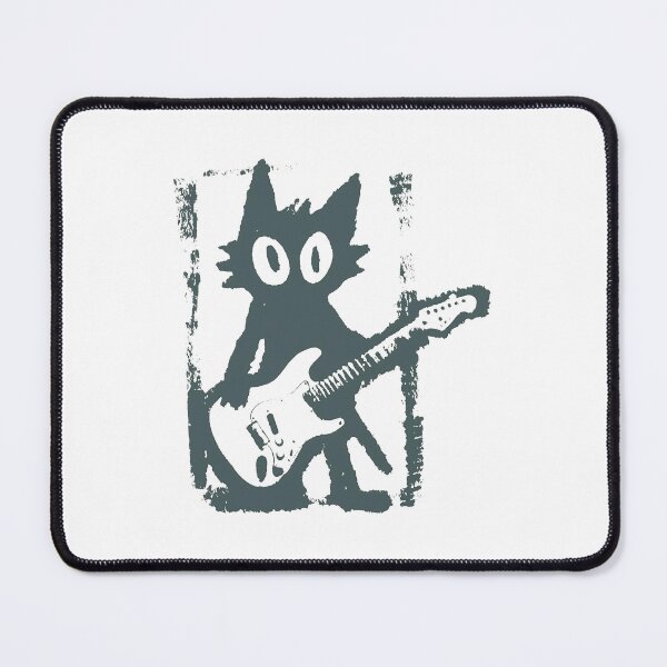 Item preview, Rock Star Cat - Rock and Roll Cat - Cat Guitar designed and sold by Ibrahimott.