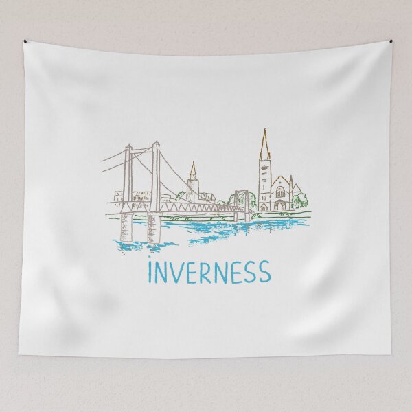 Artikelvorschau, Inverness Schottland Vereinigtes Königreich Souvenir Geschenk für Touristen entworfen und verkauft von MichaeIRellov.