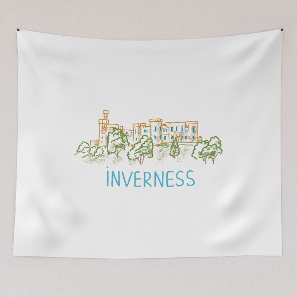 Artikelvorschau, Inverness Schottland Vereinigtes Königreich Souvenir Geschenk für Touristen entworfen und verkauft von MichaeIRellov.