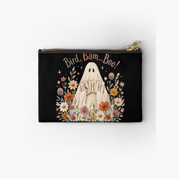 Item preview, Fall Wildflowers Ghost Mahjong Spooky Floral designed and sold by huyongton.