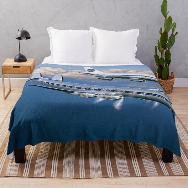Item preview, Pan Am Golden Age Meets Jumbo Jet Illustration designed and sold by Skyframe Aviation.