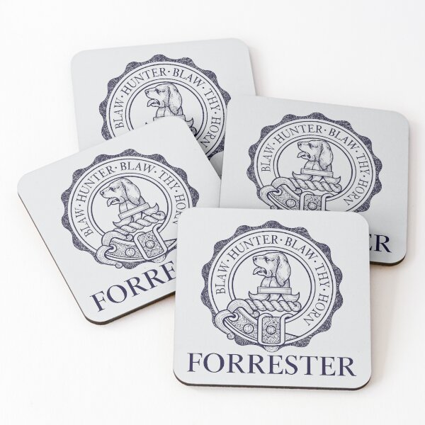 Item preview, Clan Forrester Scottish Crest - Blaw Hunter Blaw Thy Horn Heritage Badge designed and sold by LukeAiWalker.