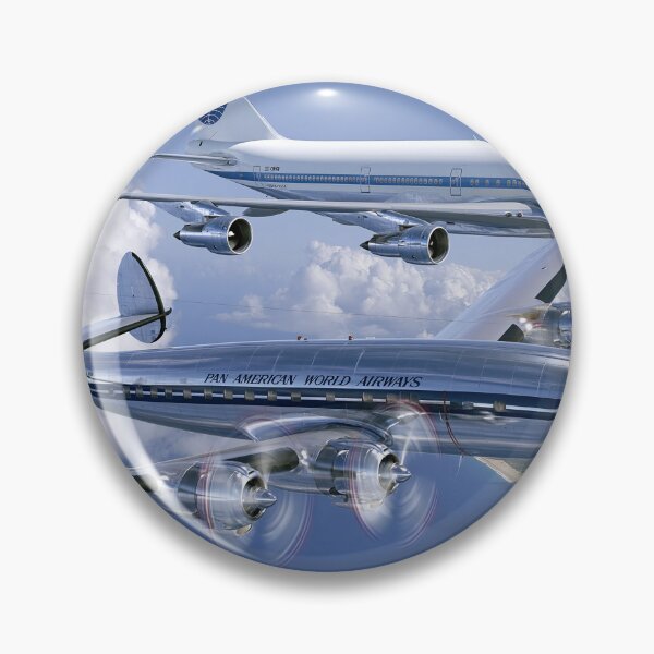 Item preview, Pan Am Wings Through History Aviation Illustration designed and sold by Skyframe Aviation.