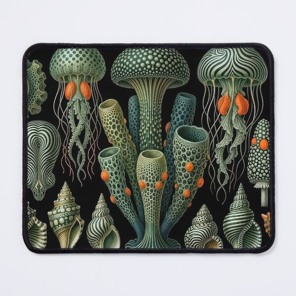 Item preview, Ernst Haeckel Tubular Glass Sponges & Jellyfish designed and sold by andreisky.