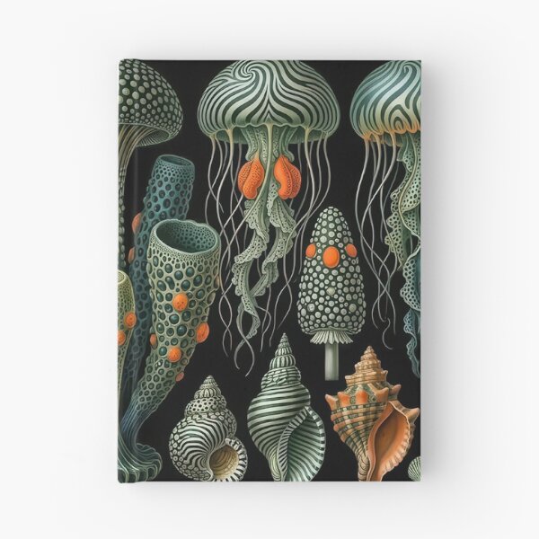 Item preview, Ernst Haeckel Tubular Glass Sponges & Jellyfish designed and sold by andreisky.
