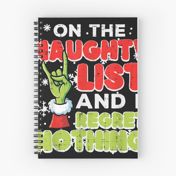 Item preview, Christmas Naughty List Regret Nothing Funny Xmas Men Women designed and sold by bandom557.