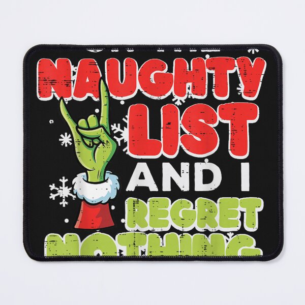 Item preview, Christmas Naughty List Regret Nothing Funny Xmas Men Women designed and sold by bandom557.
