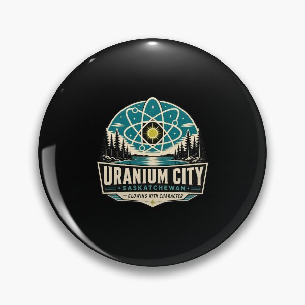 Item preview, Uranium City, Saskatchewan – Glowing With Character Atomic Design designed and sold by HROC.