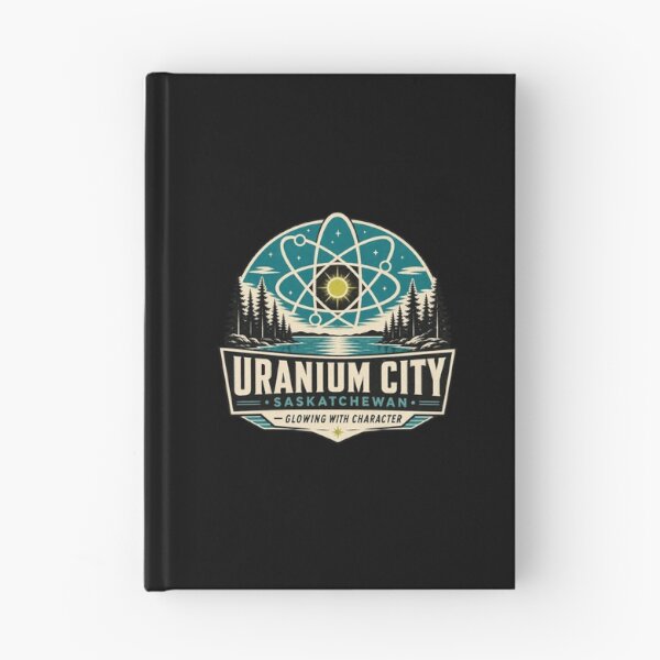 Item preview, Uranium City, Saskatchewan – Glowing With Character Atomic Design designed and sold by HROC.