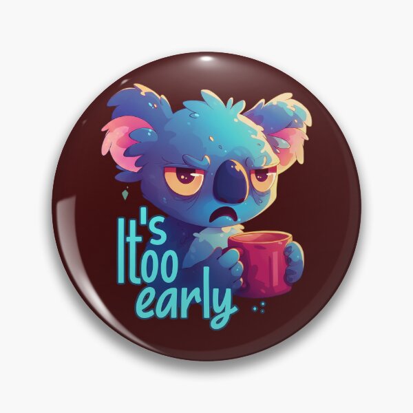Item preview, Sleepy Blue Bear Too Early designed and sold by camnhan78.