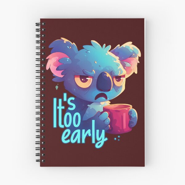 Item preview, Sleepy Blue Bear Too Early designed and sold by camnhan78.