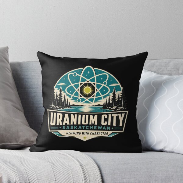 Item preview, Uranium City, Saskatchewan – Glowing With Character Atomic Design designed and sold by HROC.