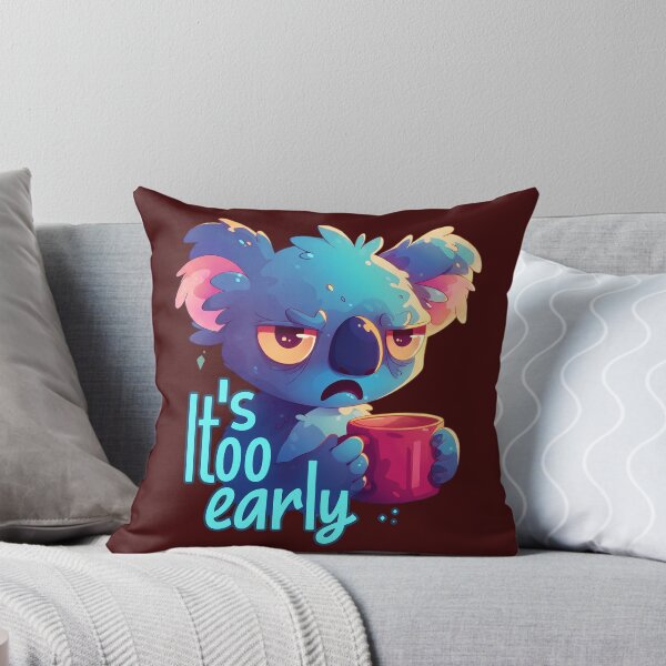 Item preview, Sleepy Blue Bear Too Early designed and sold by camnhan78.