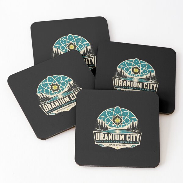 Item preview, Uranium City, Saskatchewan – Glowing With Character Atomic Design designed and sold by HROC.