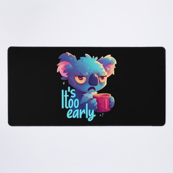 Item preview, Sleepy Blue Bear Too Early designed and sold by camnhan78.