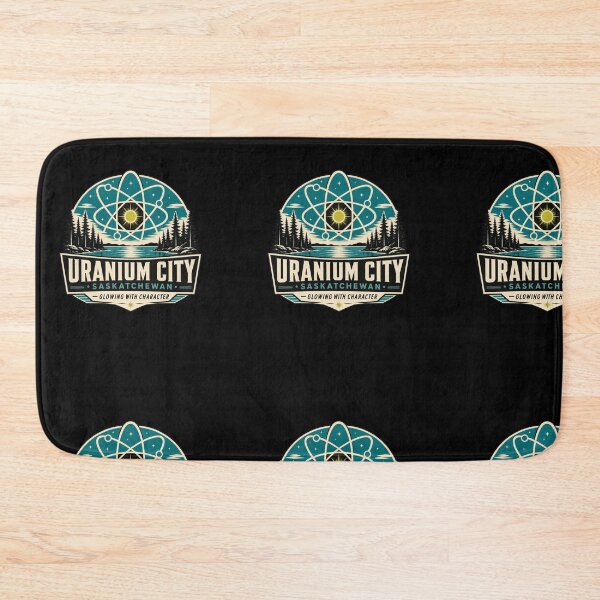 Item preview, Uranium City, Saskatchewan – Glowing With Character Atomic Design designed and sold by HROC.