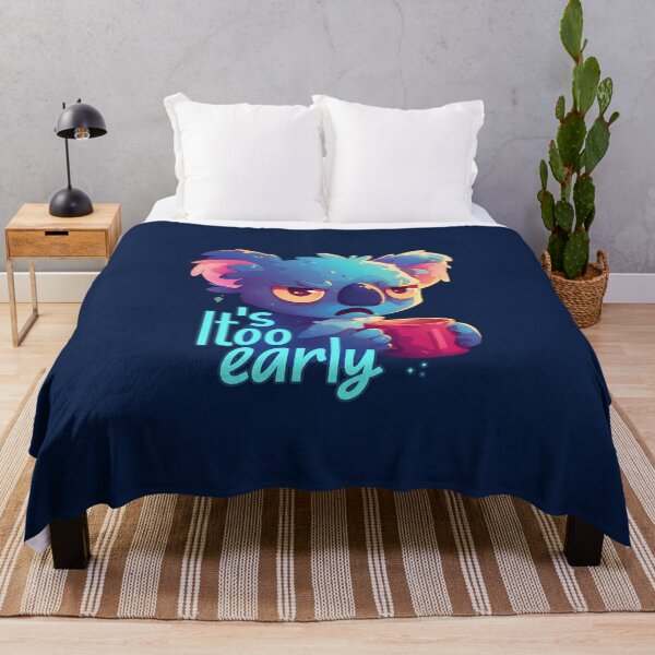 Item preview, Sleepy Blue Bear Too Early designed and sold by camnhan78.